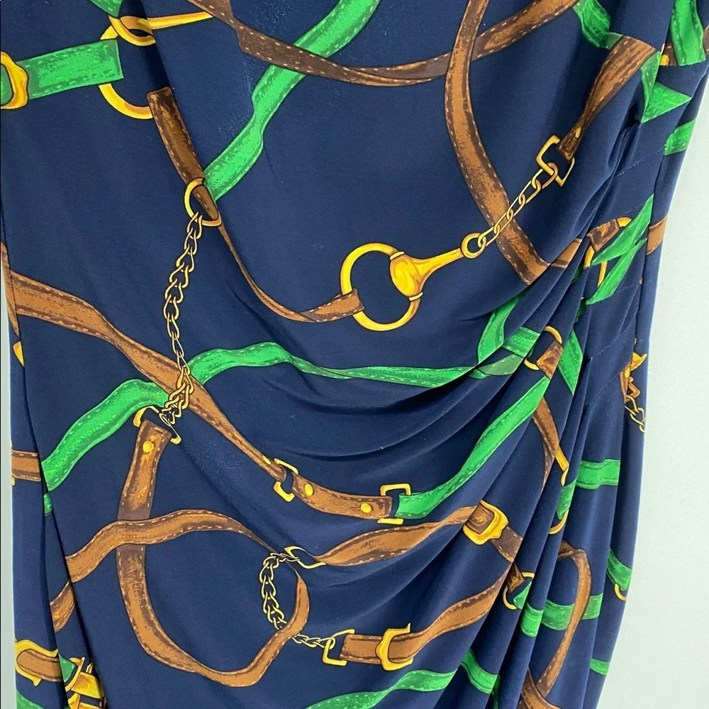 Ralph Lauren Status Print Pullover Dress Medium?